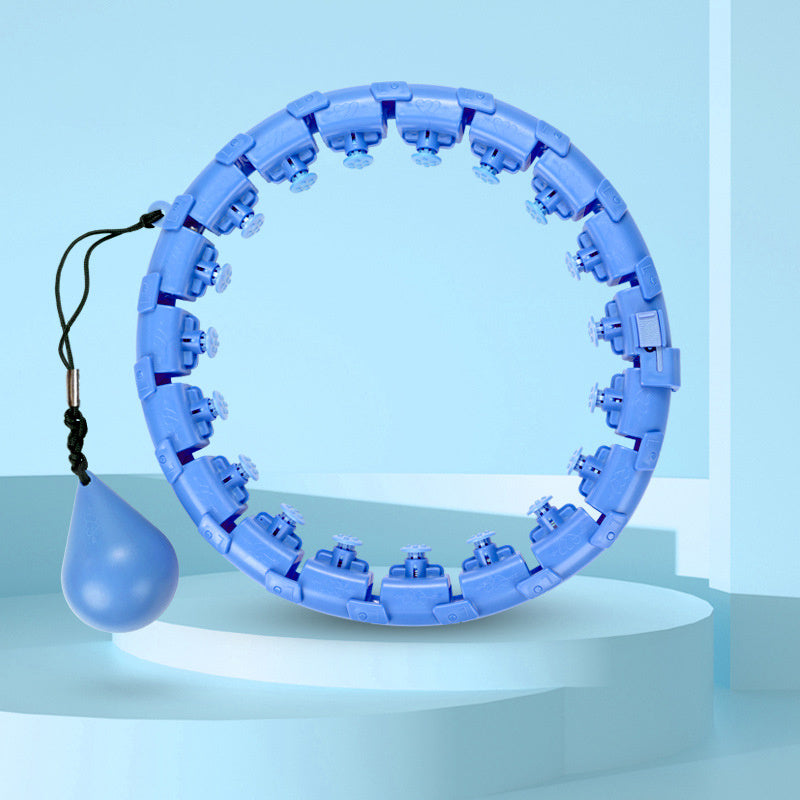 Abdominal hoop trainer