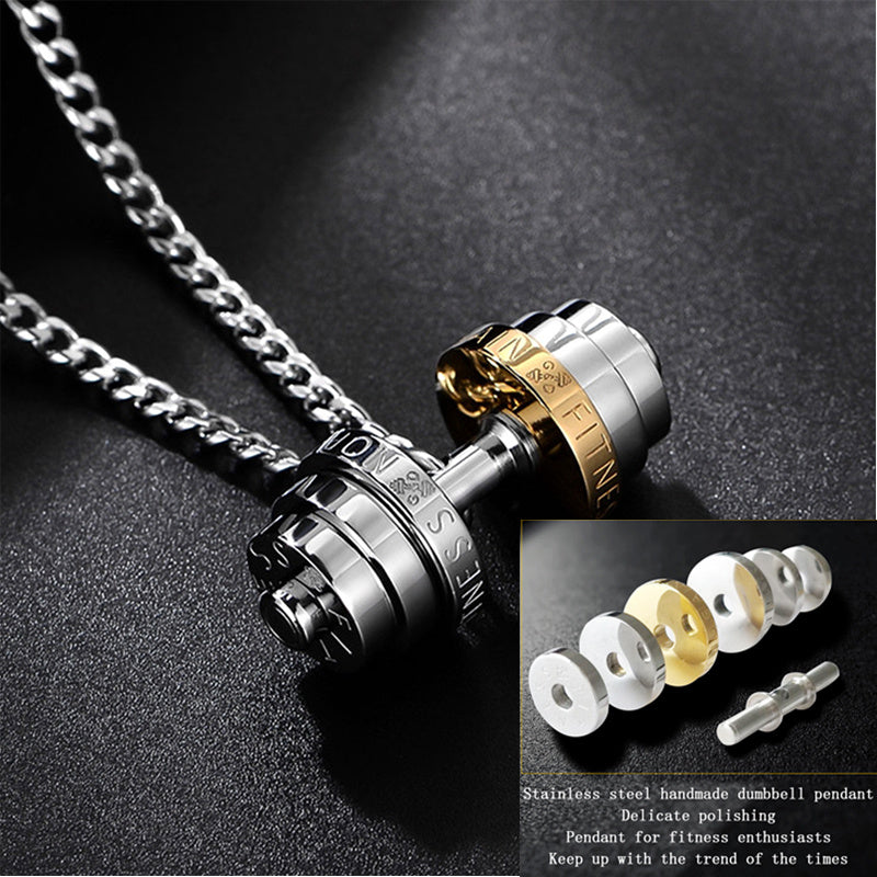 Premium Barbell weight necklace