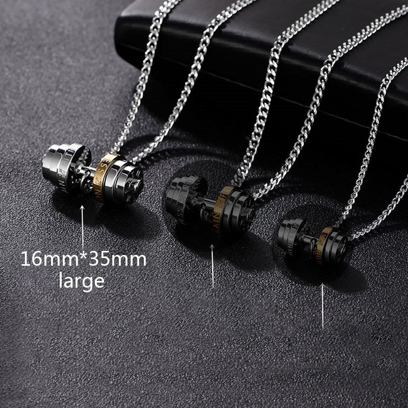 Premium Barbell weight necklace
