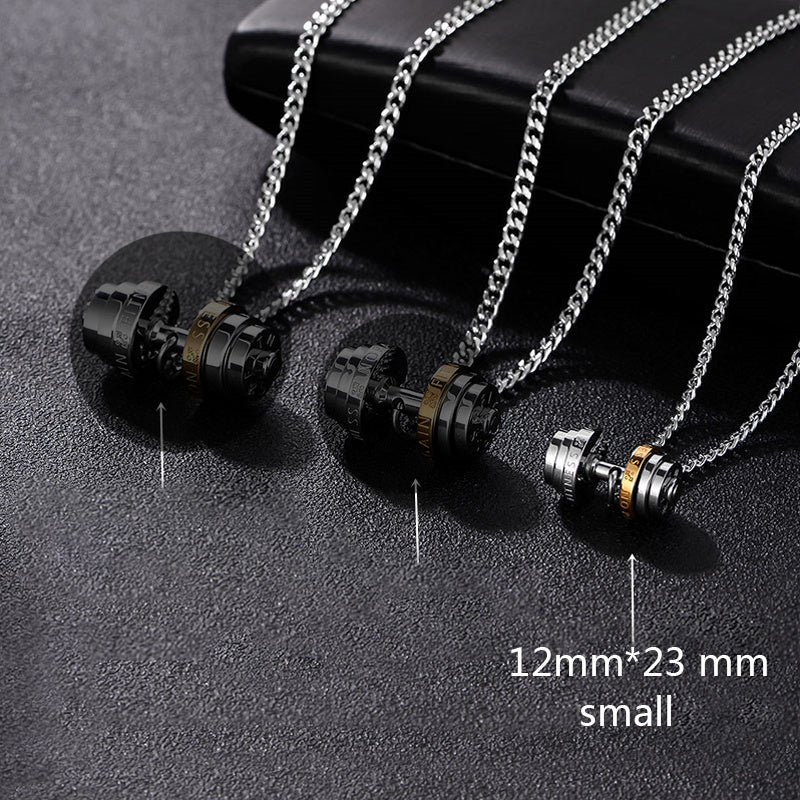Premium Barbell weight necklace