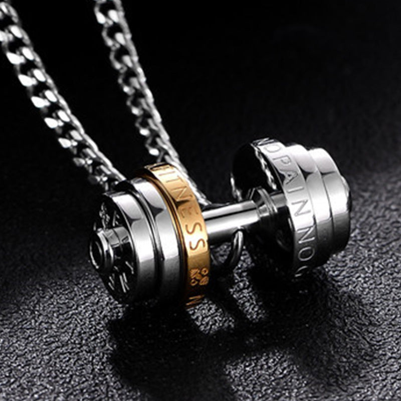Premium Barbell weight necklace
