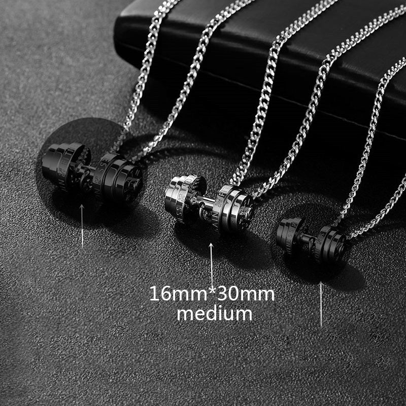 Premium Barbell weight necklace