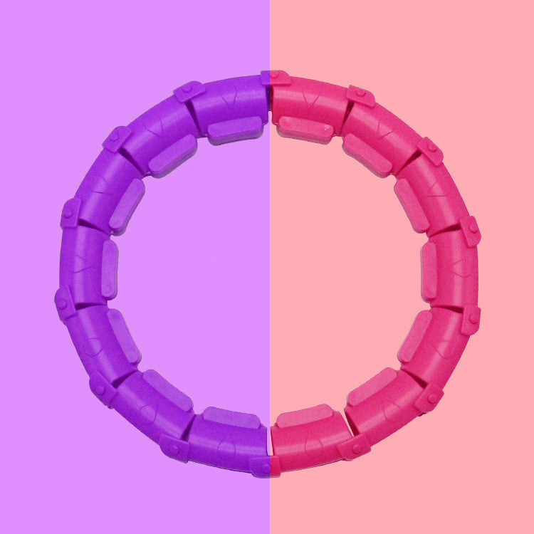 Abdominal hoop trainer