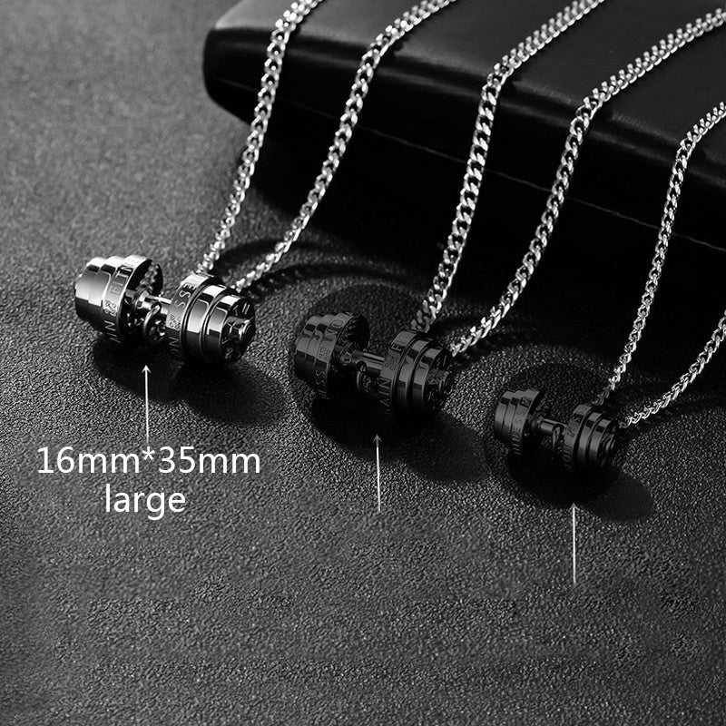 Premium Barbell weight necklace